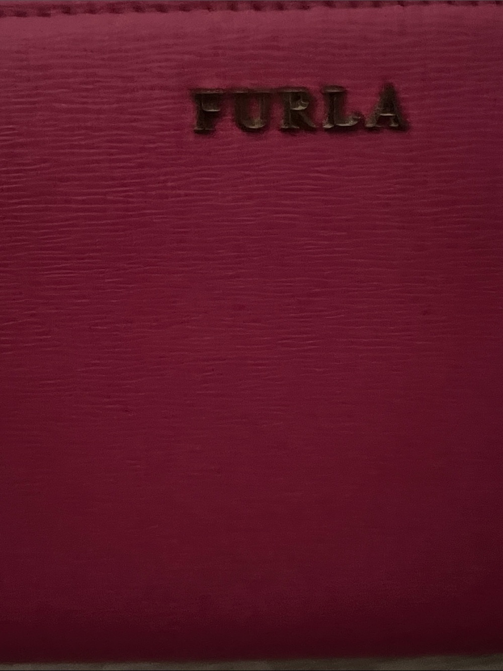 Furla Fuchsia Zip-Around Leather Wallet - Picture 4 of 11